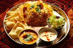 インドカレーとビリアニ